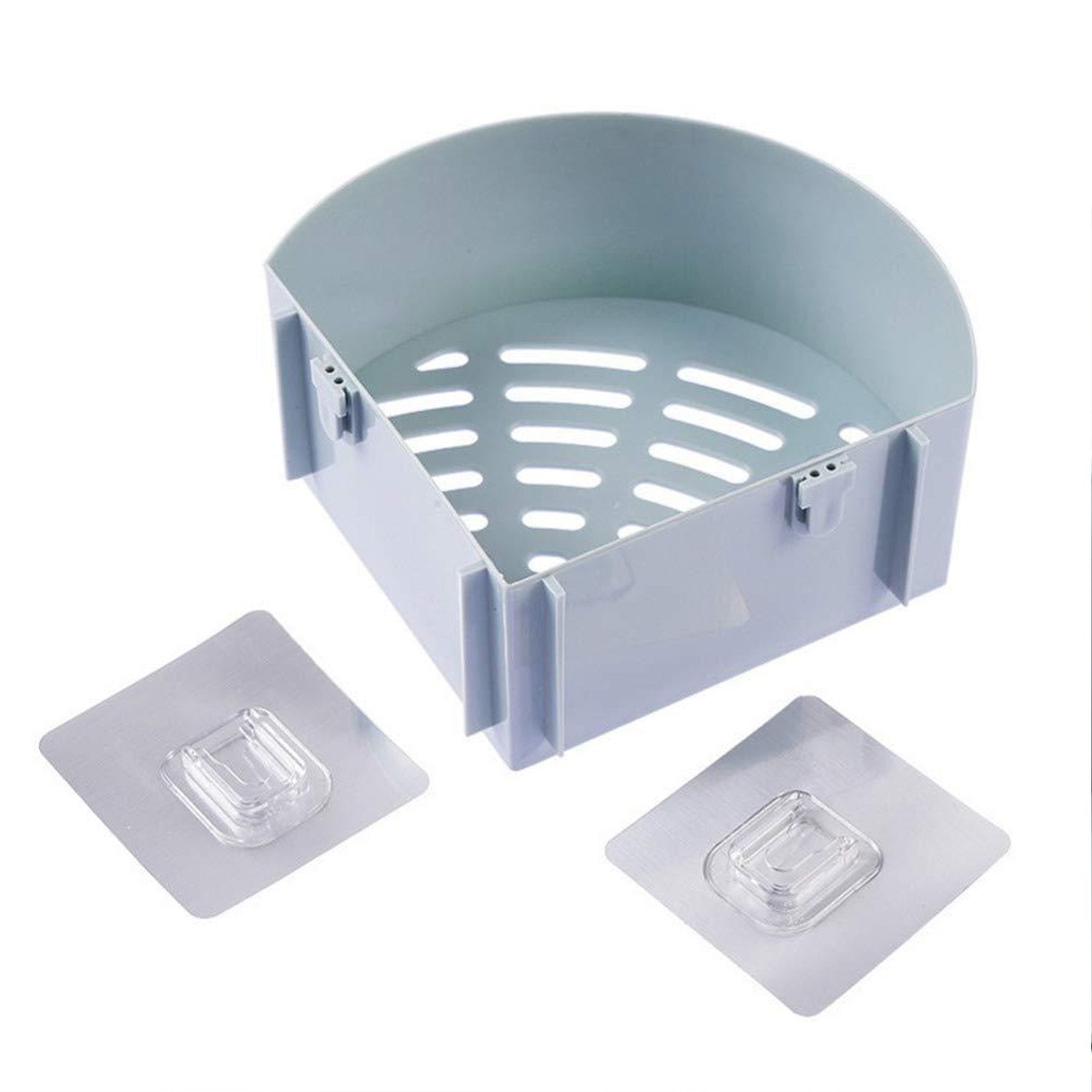 1099L Plastic Multipurpose Kitchen Bathroom Shelf Wall Holder Storage Rack (Loose Pack) 1099L Plastic Multipurpose Kitchen Bathroom Shelf Wall Holder Storage Rack (Loose Pack)